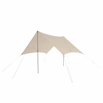 CRIVIT Car Canopy 400 x 250 x 220 cm Silver