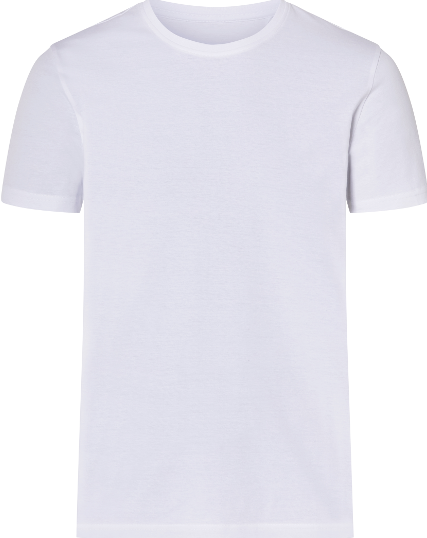 ESMARA MEN Herren T‑Shirts 5‑Pack Round‑Neck 100 % Cotton