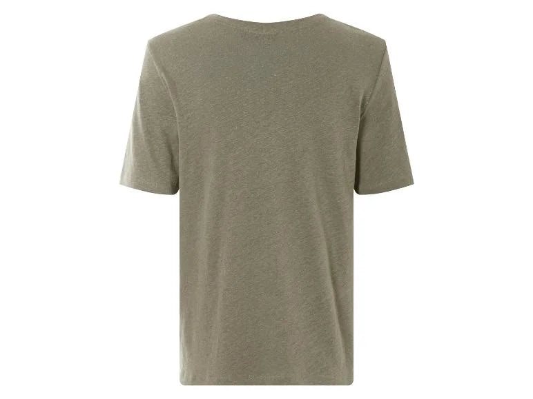 esmara T-Shirt Lin Femme Lightweight Casual