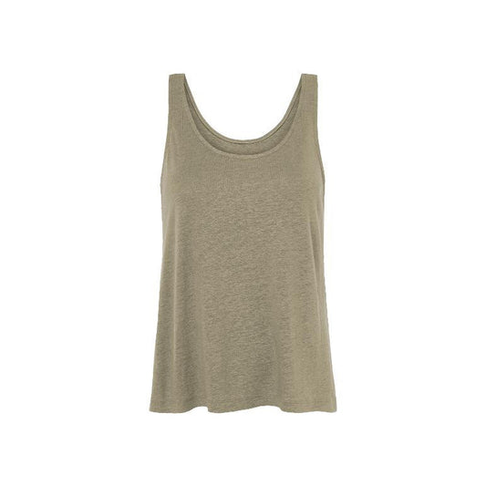 Women's linen tank top