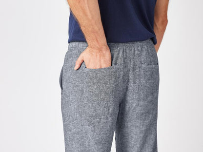 LIVERGY® Men’s Linen Pants Straight Fit
