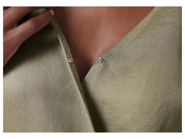 esmara Women's Linen Overalls, with Belt at the Waist