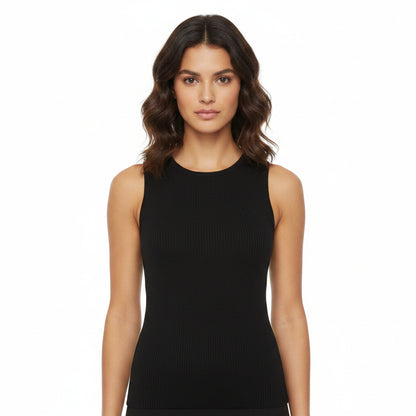 esmara Women's ribbed top black