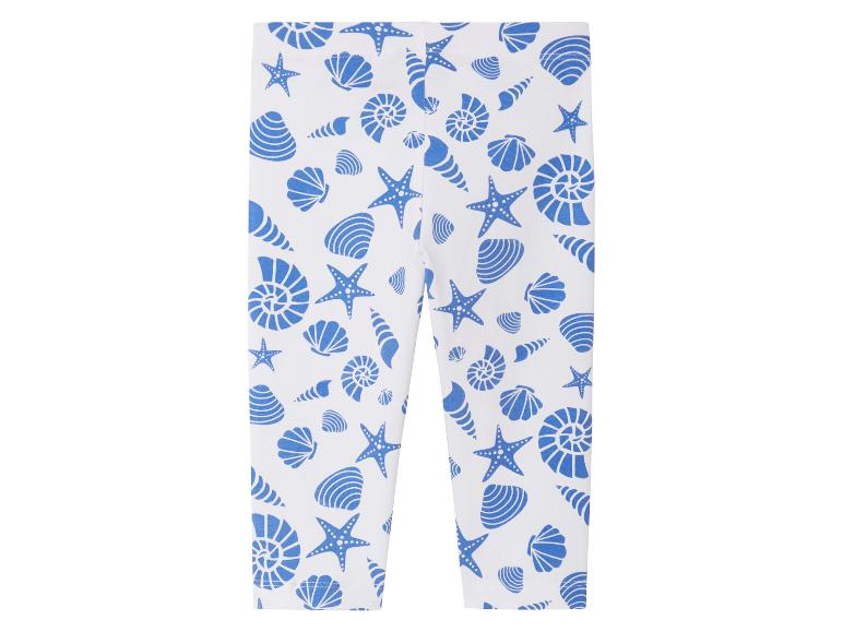 Lupilu Girls' Cotton Capri Leggings 3-Pack