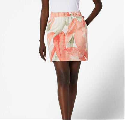 ESMARA® Mini Linen Skirt for Women