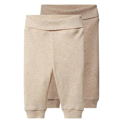 LUPILU Baby Jogger Pants 2‑Piece Pack Organic Cotton