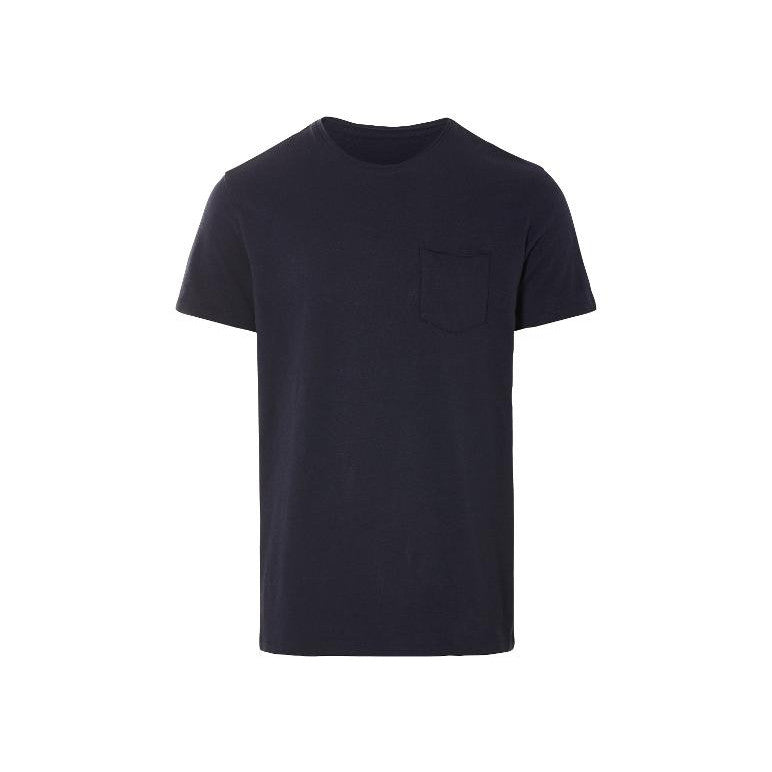 LIVERGY Men's Linen Cotton T-Shirt Green S (44/46)