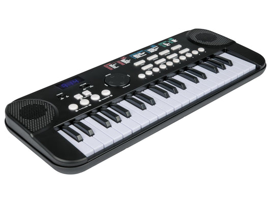 Portable Electronic Keyboard: 37-Key Digital Piano with 100 Sounds & Rhythms