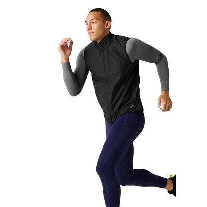 CRIVIT Men's Running Vest Packable Water-Repellent