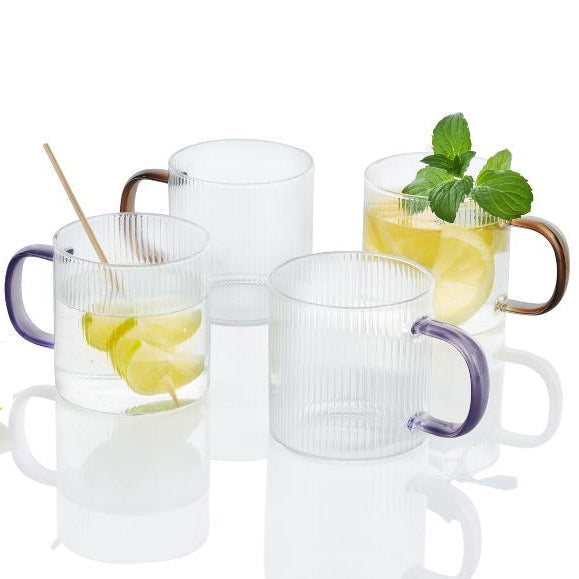 LIVARNO HOME Tea Glass Set Borosilicate 4-Piece