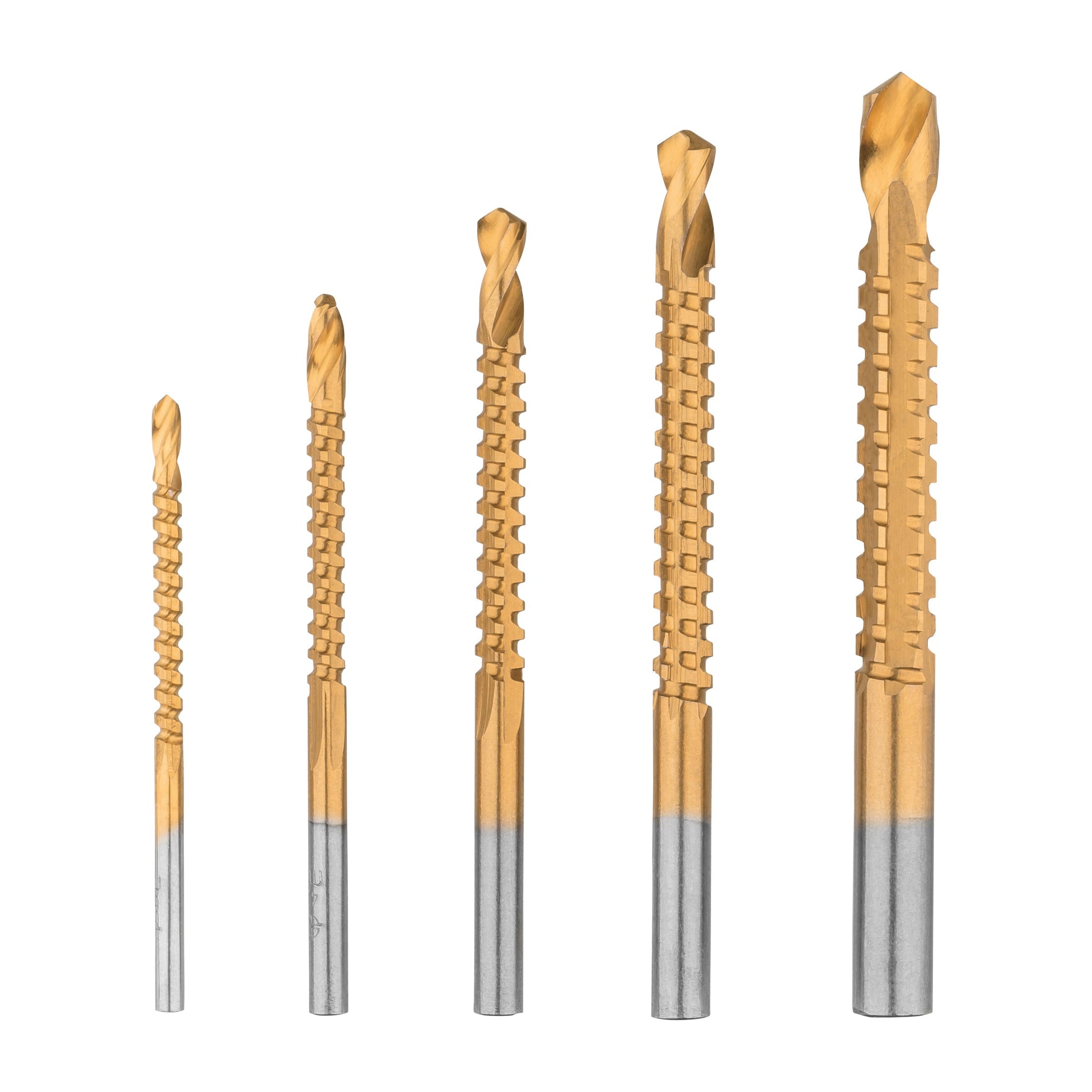 Parkside Special Drill Bit Set 5-Piece HSS