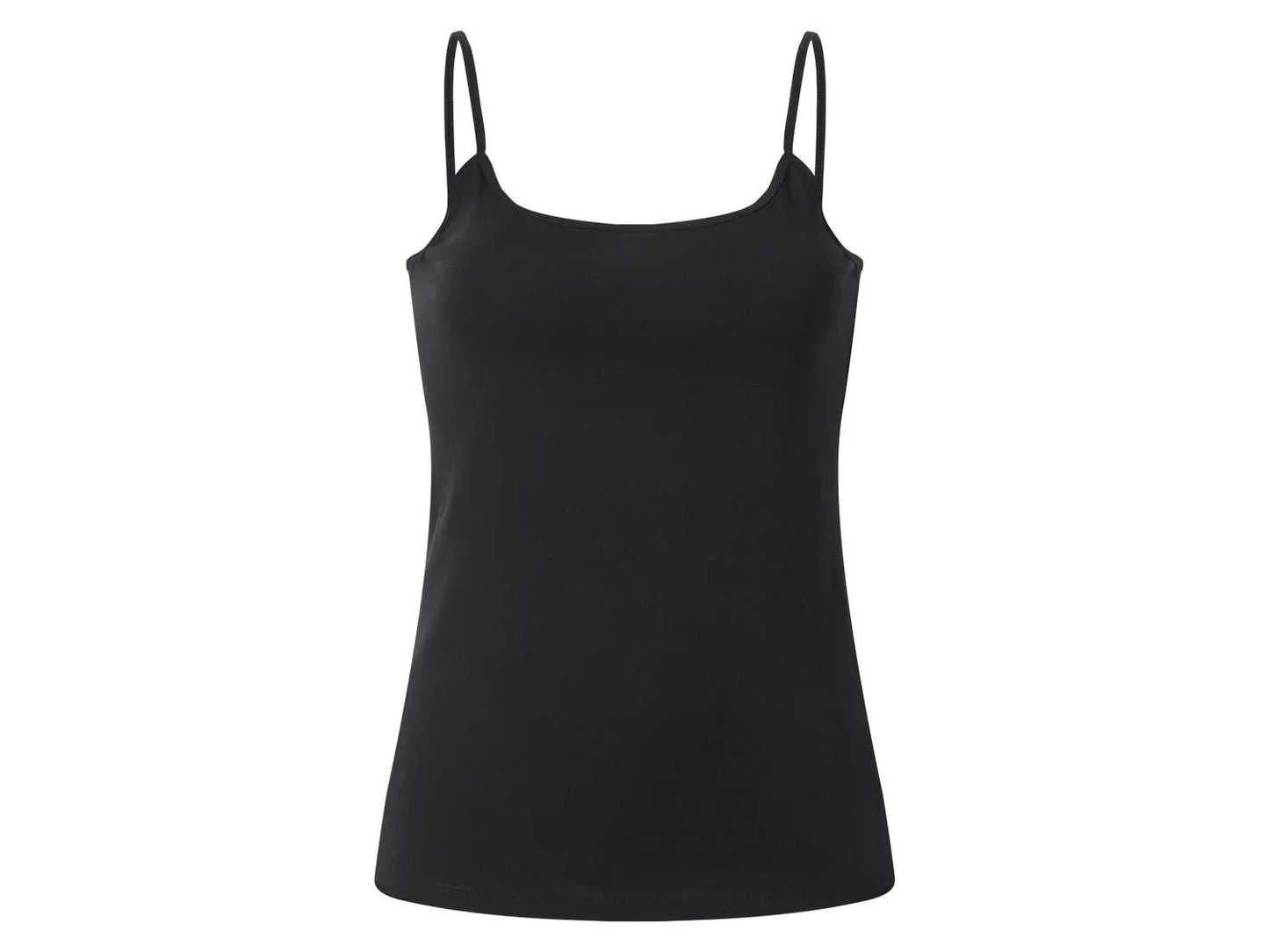 Esmara Women's Thin-Strapped Tank Tops 3-Pack Cotton