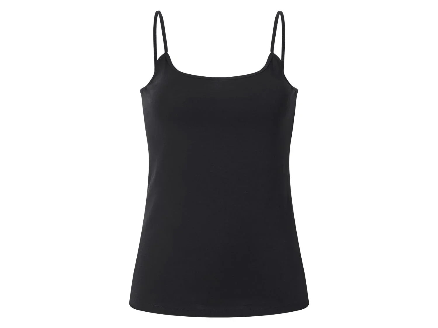 Esmara Women's Thin-Strapped Tank Tops 3-Pack Cotton