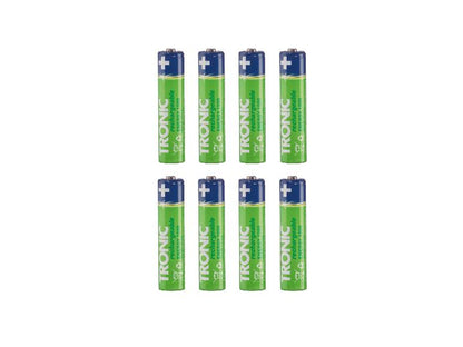 TRONIC 100398699 Rechargeable Batteries 8-Pack
