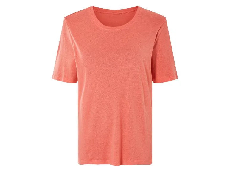 esmara T-Shirt Lin Femme Lightweight Casual