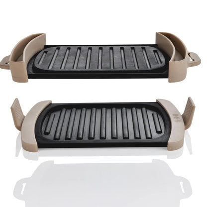 Livarno Home Microwave Grill Plate 2-Piece Steel Silicone