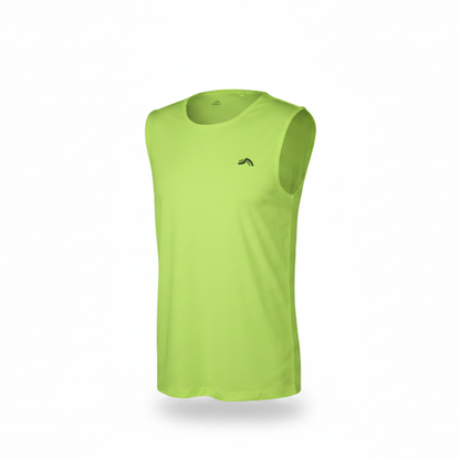 CRIVIT Men's Athletic Top Quick-Drying Moisture-Wicking Crewneck White