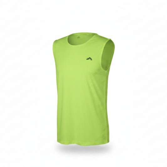 CRIVIT Men's Athletic Top Quick-Drying Moisture-Wicking Crewneck White