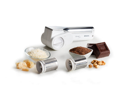 Ariete Gratì Metal Rechargeable Cordless Electric Grater for Cheese and Nuts