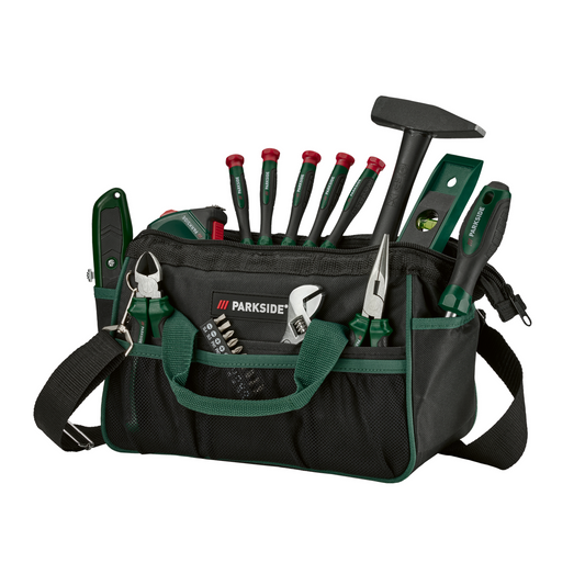 PARKSIDE® Tool Kit Hand Tools Essential Screwdrivers Hammer Pliers