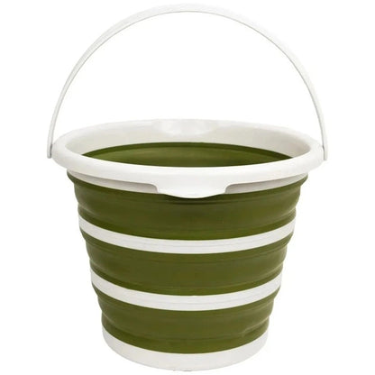 CRIVIT Collapsible Bucket 10L Green