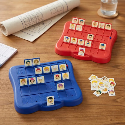 Playtive Who Is It Board Game Family Guessing Game 3+