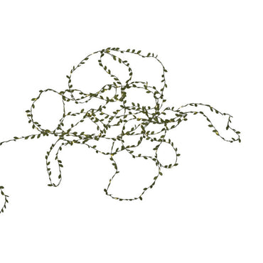 GIFI Artificial leaf string lights with 100 microLEDs, 12m length