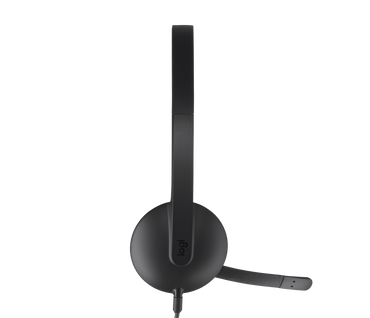 Logitech H340 USB PC Headset with Noise-Canceling Mic for Clear Digital Audio