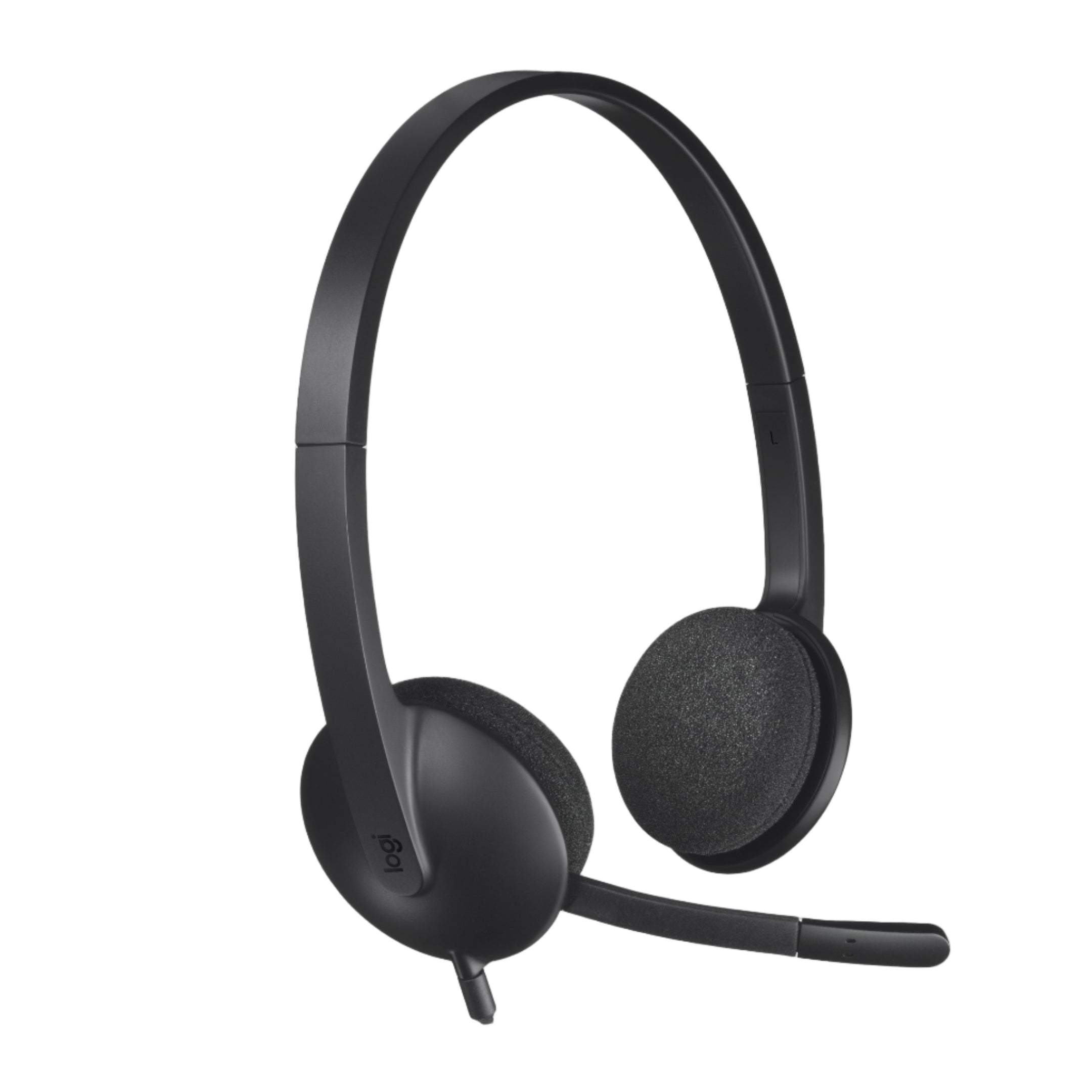 Logitech H340 USB PC Headset with Noise-Canceling Mic for Clear Digital Audio