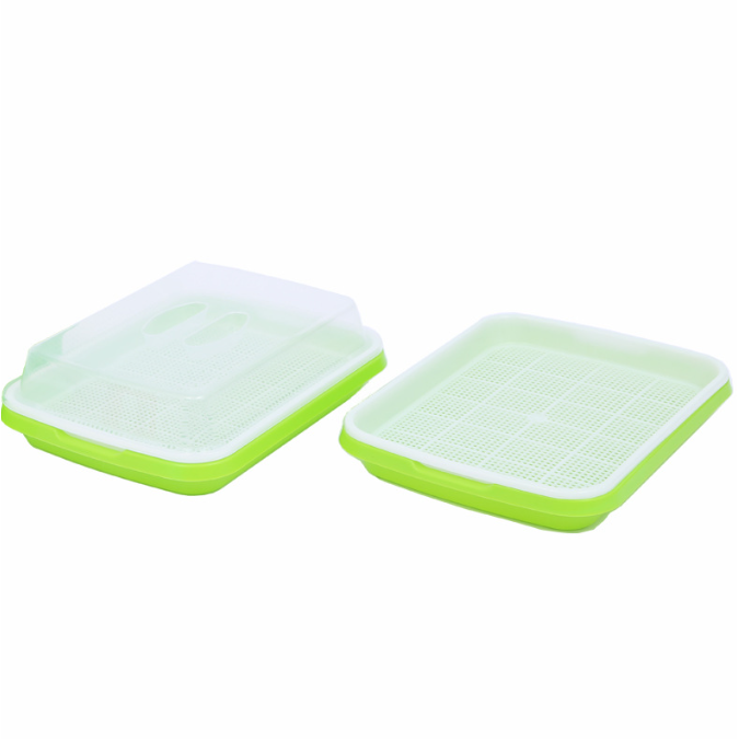 9-Piece BPA-Free Seed Germination Tray Set with Drainage Holes