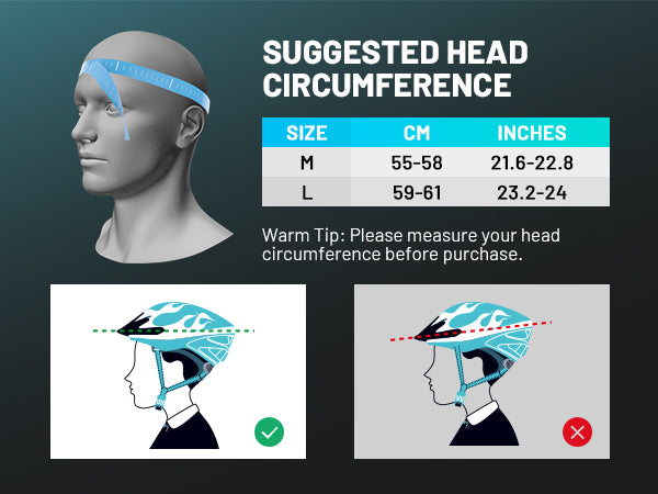 Adult Adjustable Bike Helmet with ABS Shell, EPS Foam Liner