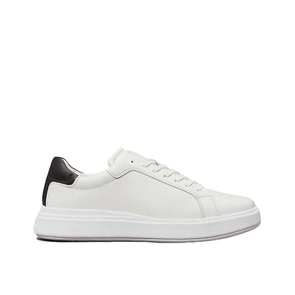Men's Premium Leather Trainers: Ultimate Comfort, Stylish Design, Durable Rubber Sole