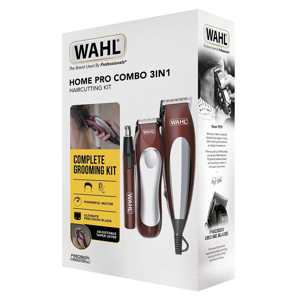 Wahl Home Pro 3-in-1 Complete Hair Clipper & Grooming Trimmer Kit
