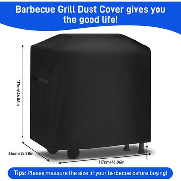 IRegro Waterproof BBQ Cover Anti‑UV Dust‑Proof Grill Protection