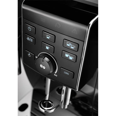 De'Longhi ECAM13.123.B Black Bean-to-Cup Espresso Machine with Milk Frother
