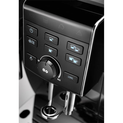 De'Longhi ECAM13.123.B Black Bean-to-Cup Espresso Machine with Milk Frother