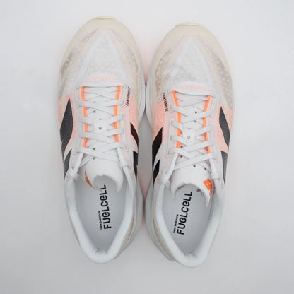 New Balance Men's Wide FuelCell Rebel v4 White Shoes