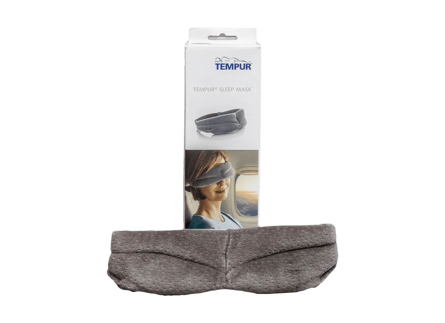 TEMPUR® Adjustable Sleep Mask with High-Density Viscoelastic Foam
