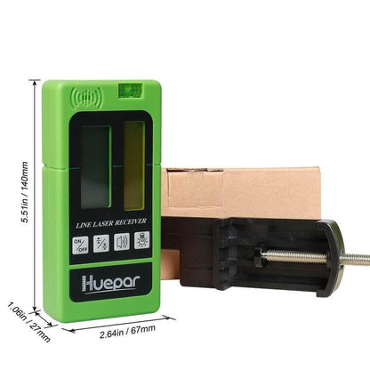 Huepar LR5RG Laser Detector for Red & Green Pulse Lasers - Gomix Brands Outlet