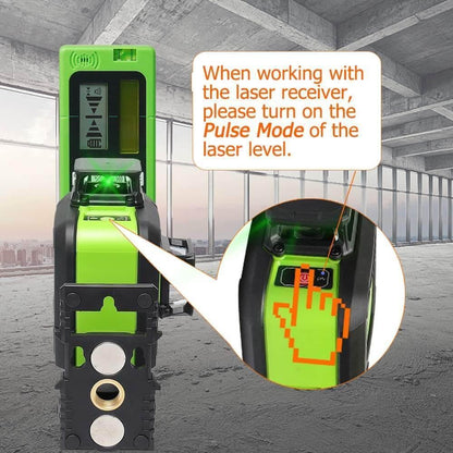 Huepar LR5RG Laser Detector for Red & Green Pulse Lasers - Gomix Brands Outlet