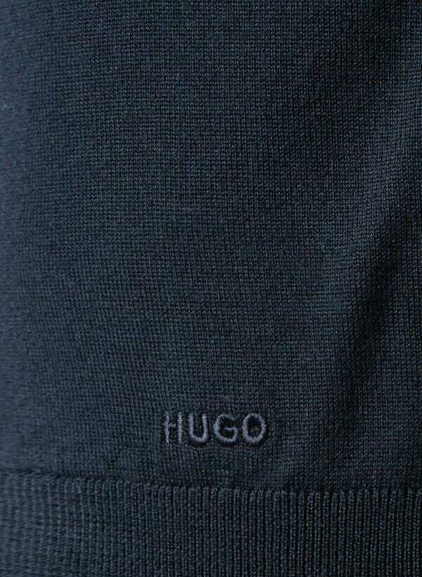HUGO Wool Pullover San Matteo Regular Fit Bluemarin XXL