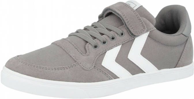 Hummel Slimmer Stadil Low JR Kids' Sneakers, Durable Velcro Canvas