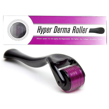 Professional 0.50mm Hyper Derma Roller for Beard Growth & Hair Follicle Stimulation