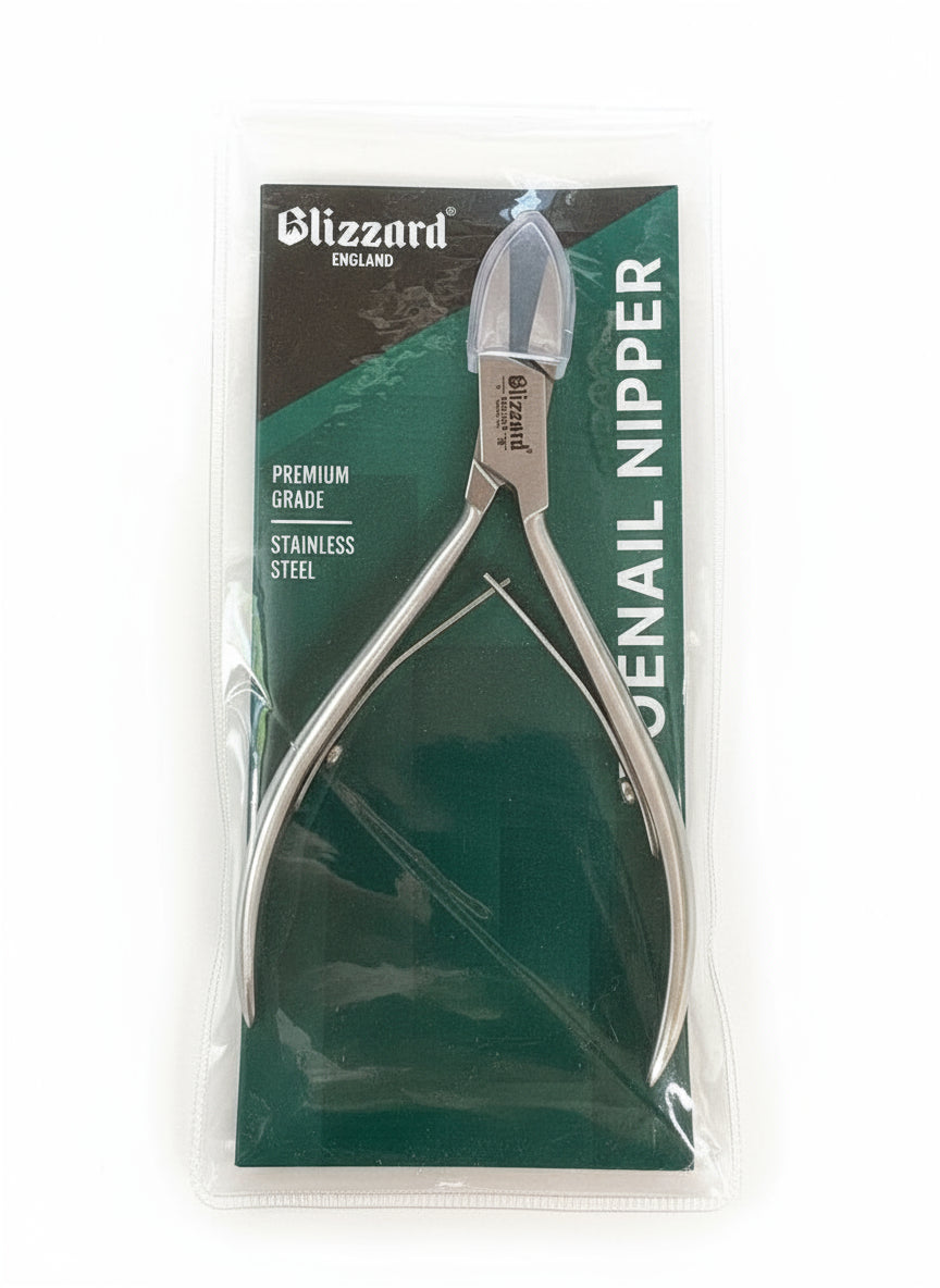 Blizzard Premium Stainless Steel Nail Clippers for Precise Manicure and Pedicure