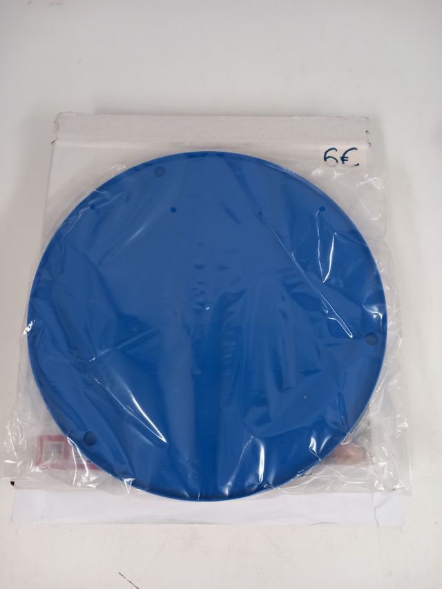 Versatile Blue Plastic Modeling Turntable for Pottery, Ceramics, and Painting Projects