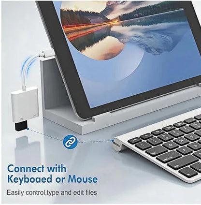 Aibo USB 3.0 Mobile Adapter OTG + Charging