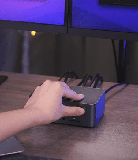 AV Access iDock C10: USB-C KVM Docking Station, Dual 4K Displays - Gomix Brands Outlet