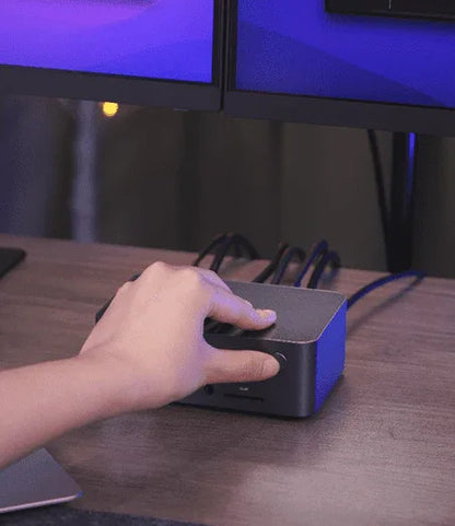 AV Access iDock C10: USB-C KVM Docking Station, Dual 4K Displays - Gomix Brands Outlet