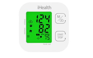 iHealth Track Smart Upper Arm Blood Pressure Monitor, Easy Color Display