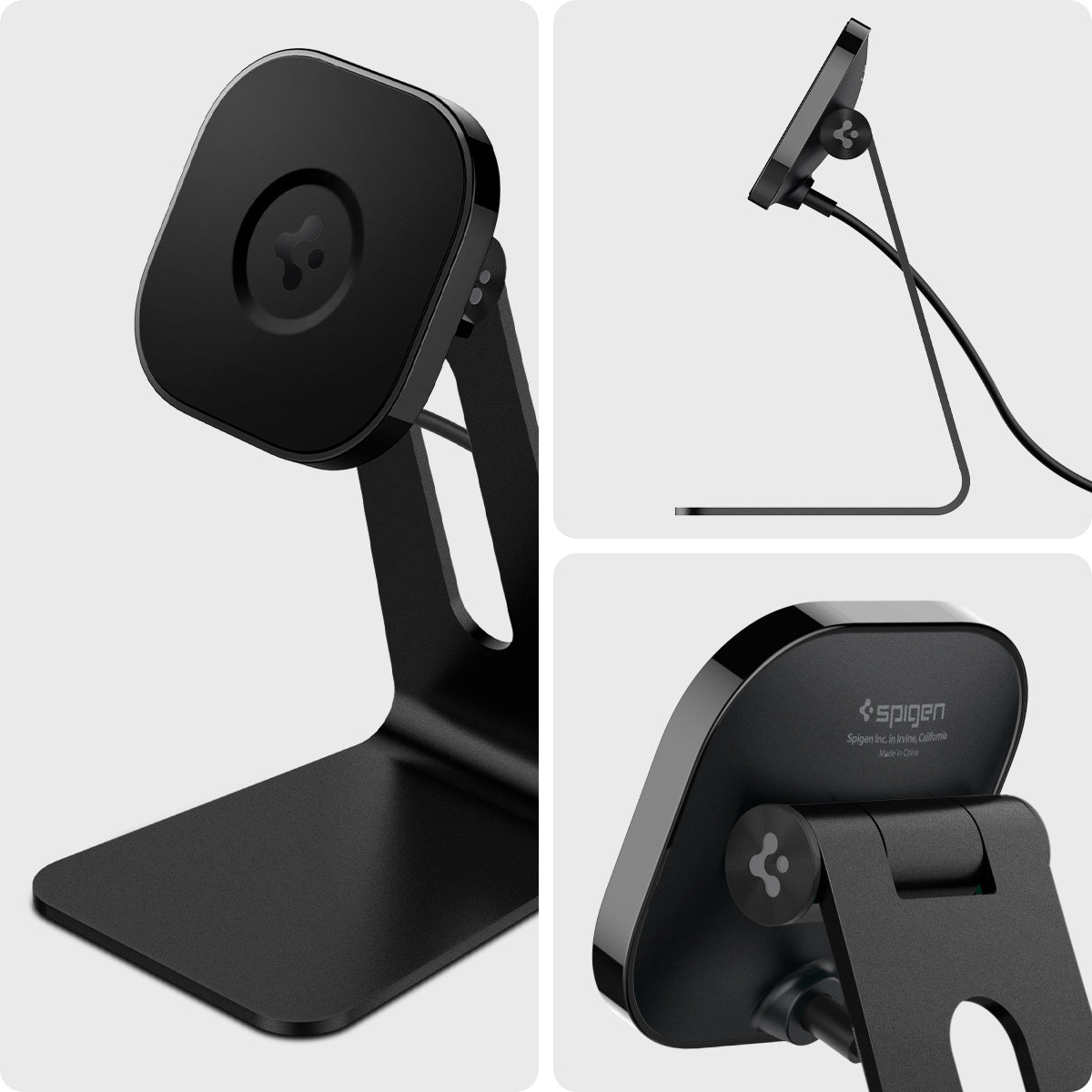 OneTap Pro S310W Wireless Magnetic Charging Stand Black